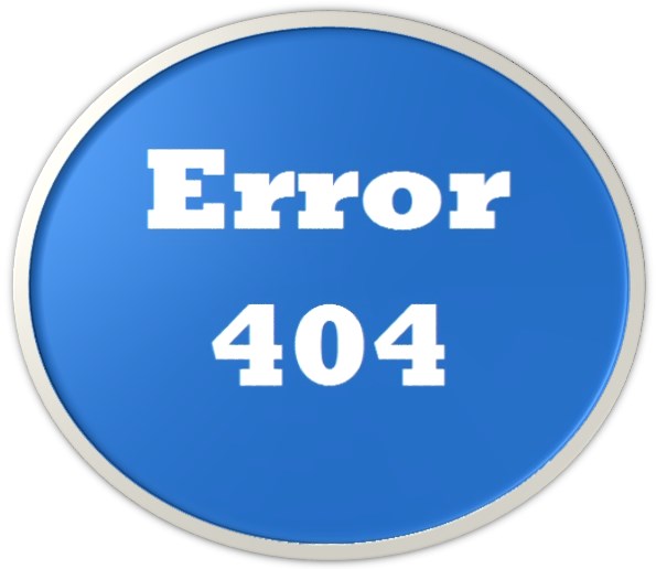 Error 404 - File Not Found